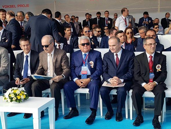 Ziya Məmmədov Ərdoğan və Binəli Yıldırımla bir arada -  Foto