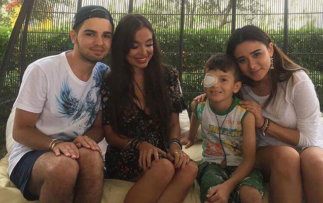 Leyla Əliyeva uşaqlarla bir arada -  Fotolar