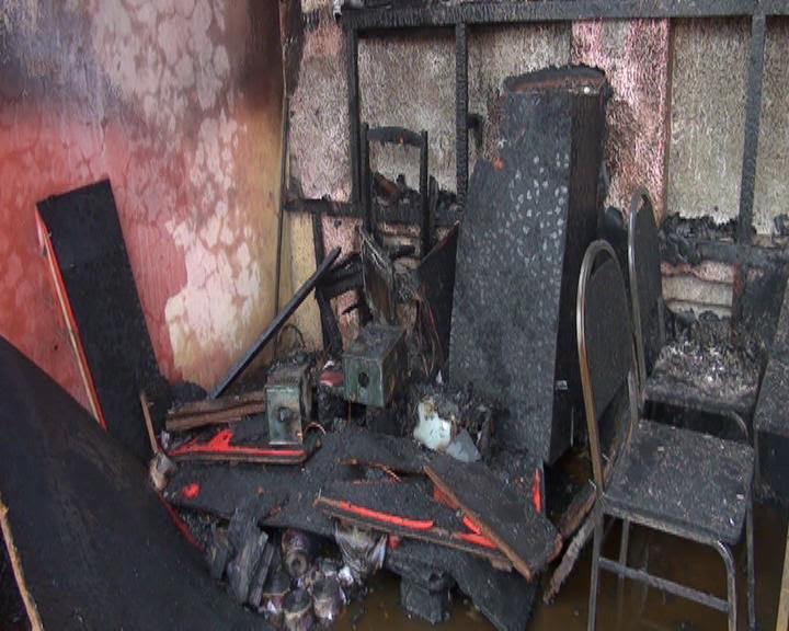 Lənkərandakı yanğından yeni - Fotolar