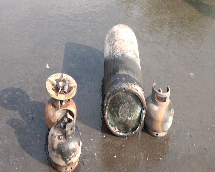 Lənkərandakı yanğından yeni - Fotolar