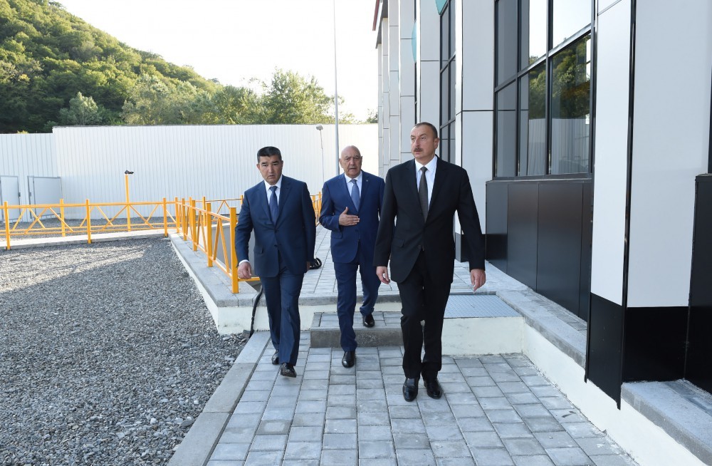 Prezident İsmayıllıdadır -  Fotolar