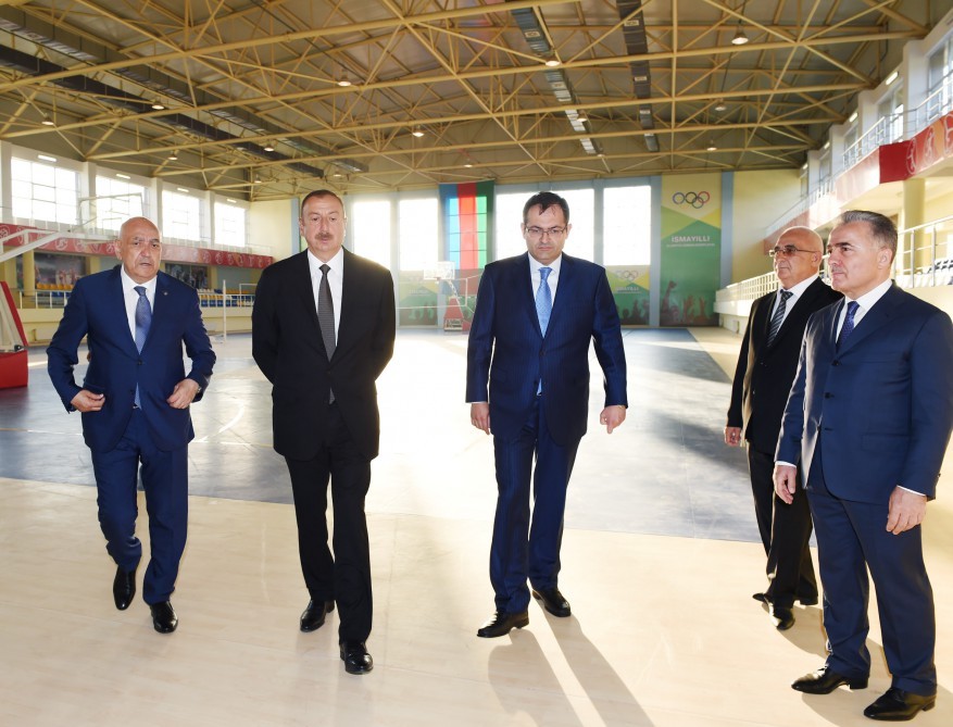 Prezident İsmayıllıdadır -  Fotolar
