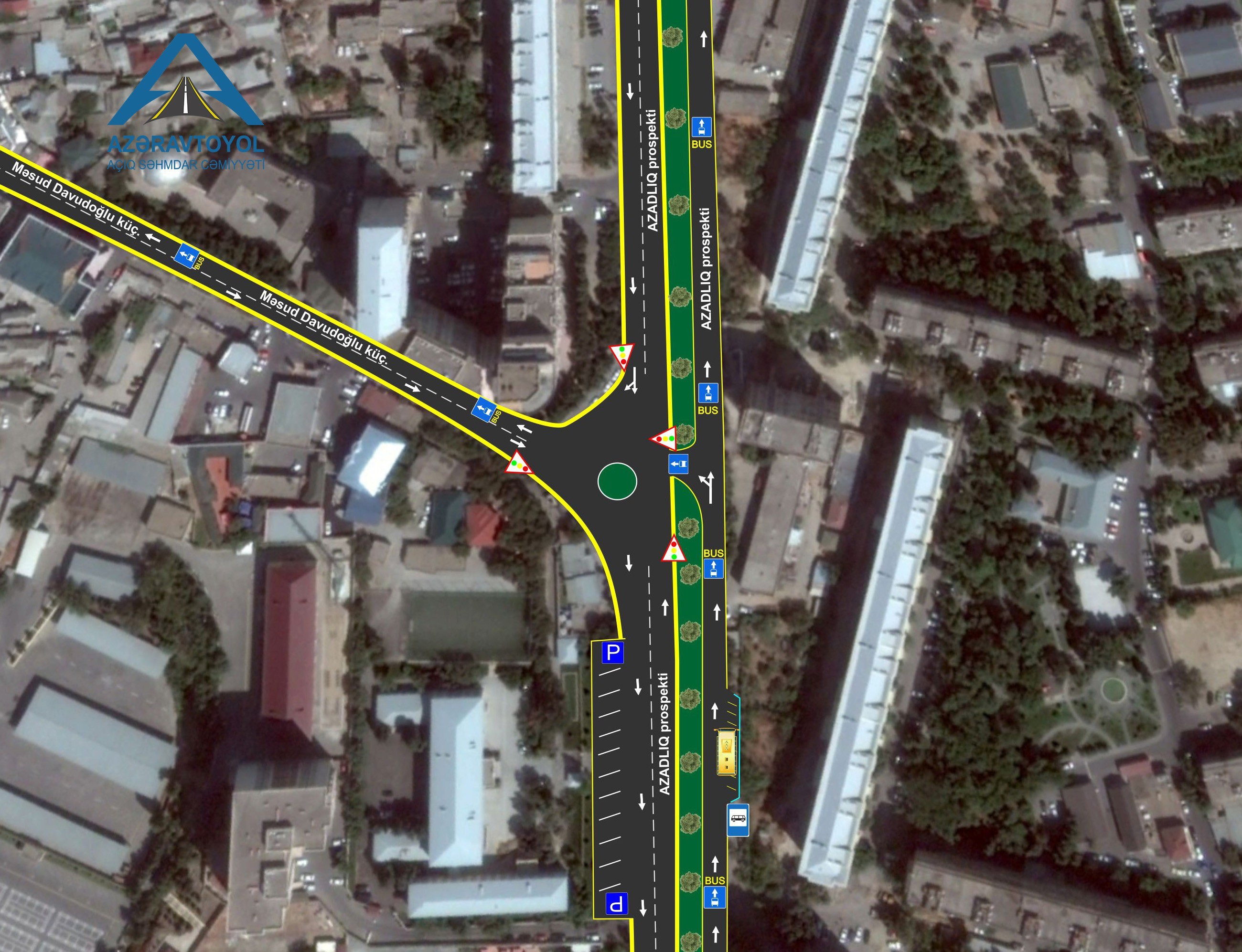 Bu prospektdəki hərəkətdə dəyişikliklər edilib - Sürücülərin diqqətinə Bu prospektdəki hərəkətdə dəyişikliklər edilib - Sürücülərin diqqətinə