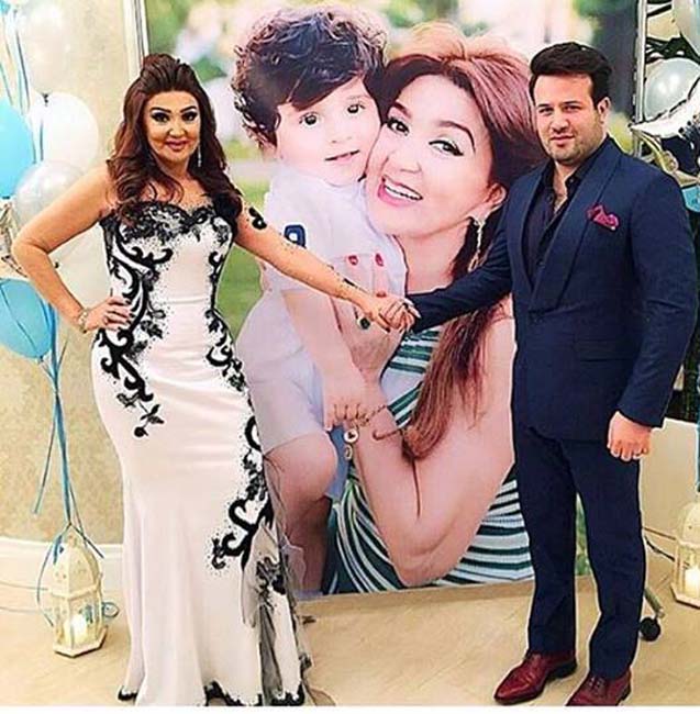 Nazpəri nəvəsinə ad günü keçirdi -  Fotolar