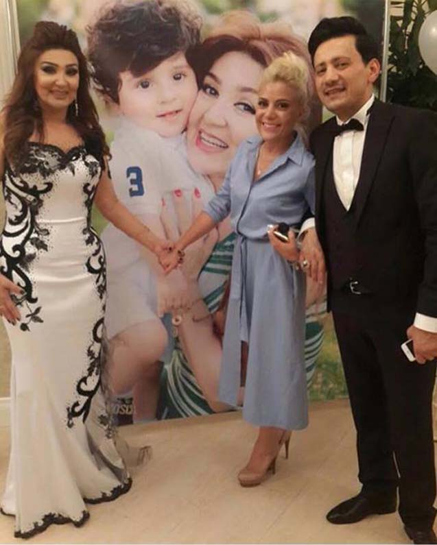 Nazpəri nəvəsinə ad günü keçirdi -  Fotolar