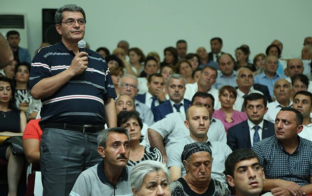 Elmar Vəliyev vətəndaşların növbəti qəbulunu keçirib