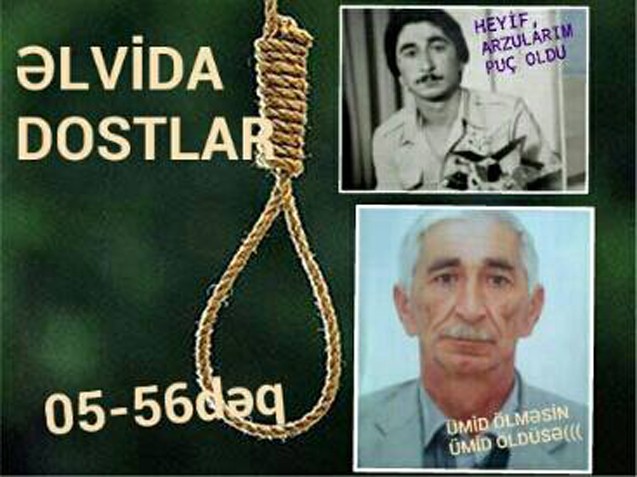 Azərbaycanlı m&uuml;əllim status yazdı, &ouml;z&uuml;n&uuml; asdı - Fotolar