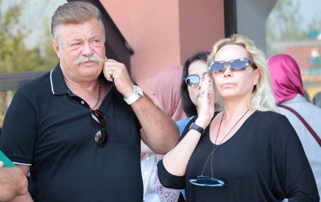 Məşhur aktyorun yas mərasimindən - Fotolar