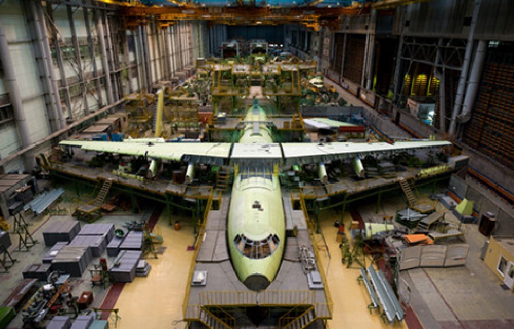 &ldquo;Antonov&rdquo; Azərbaycan &uuml;&ccedil;&uuml;n təyyarə istehsal edir - Foto