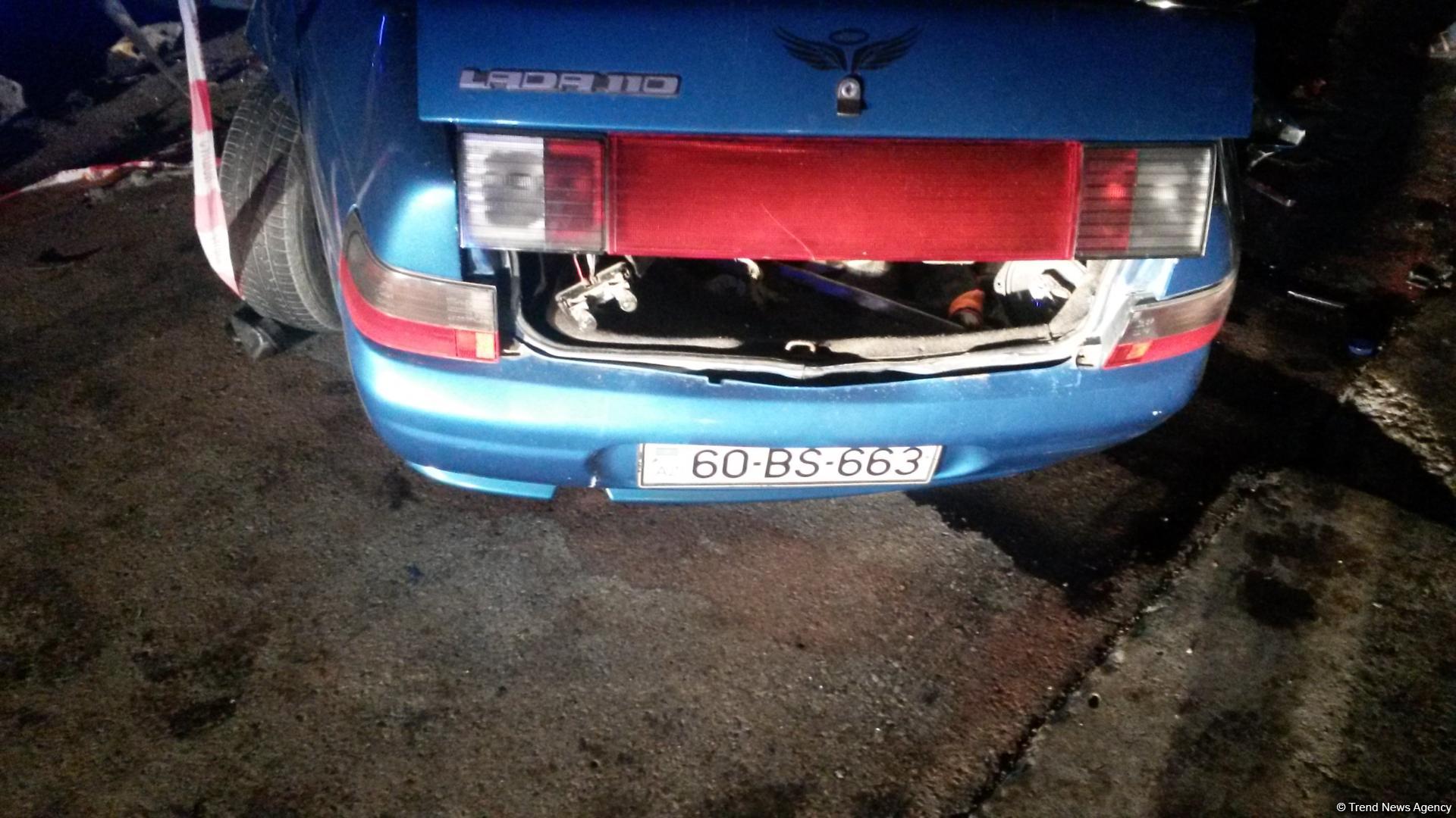 Sumqayıtda dəhşətli qəza - 4 ölü+Foto+Yenilənib