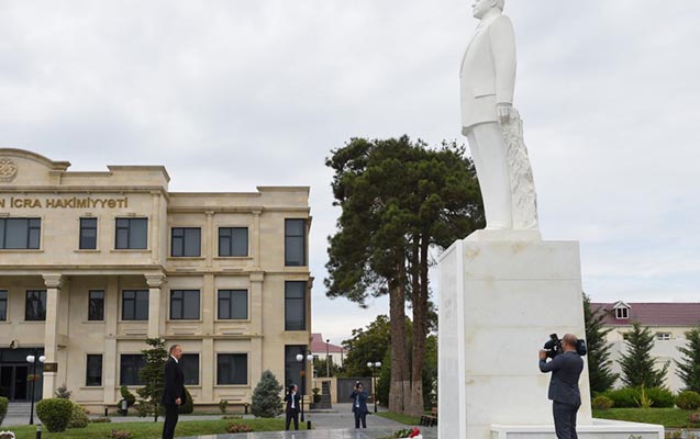 İlham Əliyev Biləsuvarda