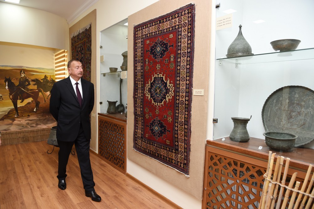 Prezident Salyandadır - Fotolar