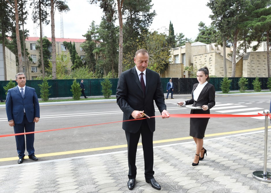 Prezident Salyandadır - Fotolar