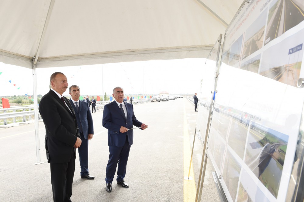 Ələt-Astara-İran yolunun bir hissəsi açıldı -  Fotolar