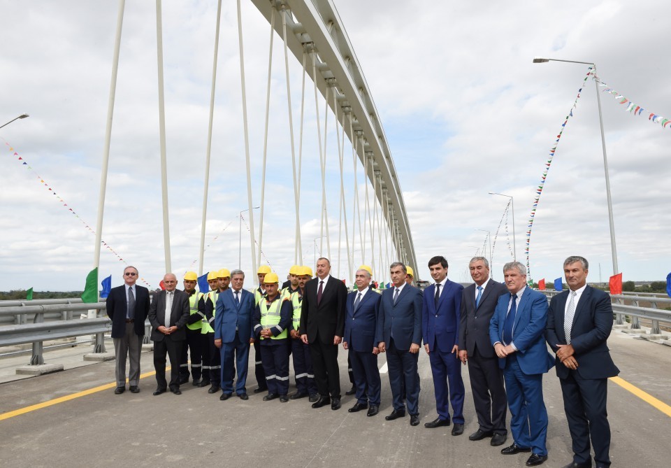 Ələt-Astara-İran yolunun bir hissəsi açıldı -  Fotolar