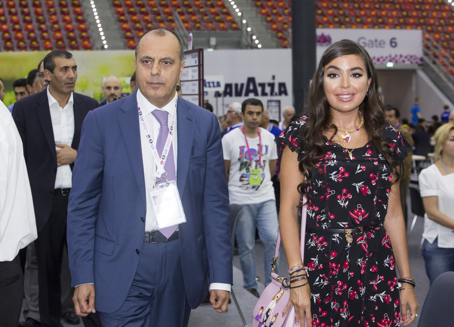 Leyla Əliyeva ilk gedişi etdi -  Fotolar