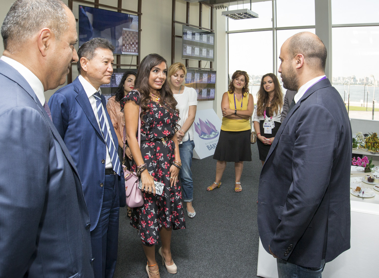 Leyla Əliyeva ilk gedişi etdi -  Fotolar