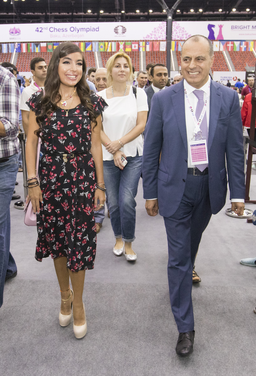 Leyla Əliyeva ilk gedişi etdi -  Fotolar