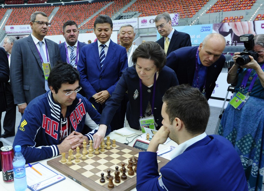 Bakı Şahmat Olimpiadasında sonuncu tur başlayıb - Fotolar