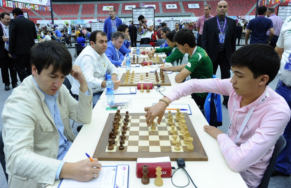 Bakı Şahmat Olimpiadasında sonuncu tur başlayıb - Fotolar