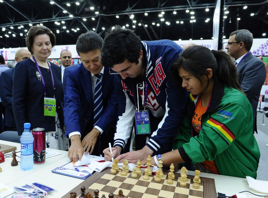 Bakı Şahmat Olimpiadasında sonuncu tur başlayıb - Fotolar