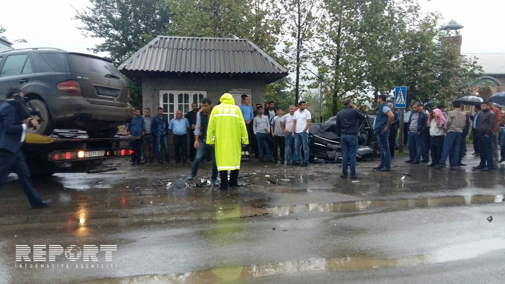 Lənkəranda ağır qəza  -  7 nəfər yaralandı+Fotolar