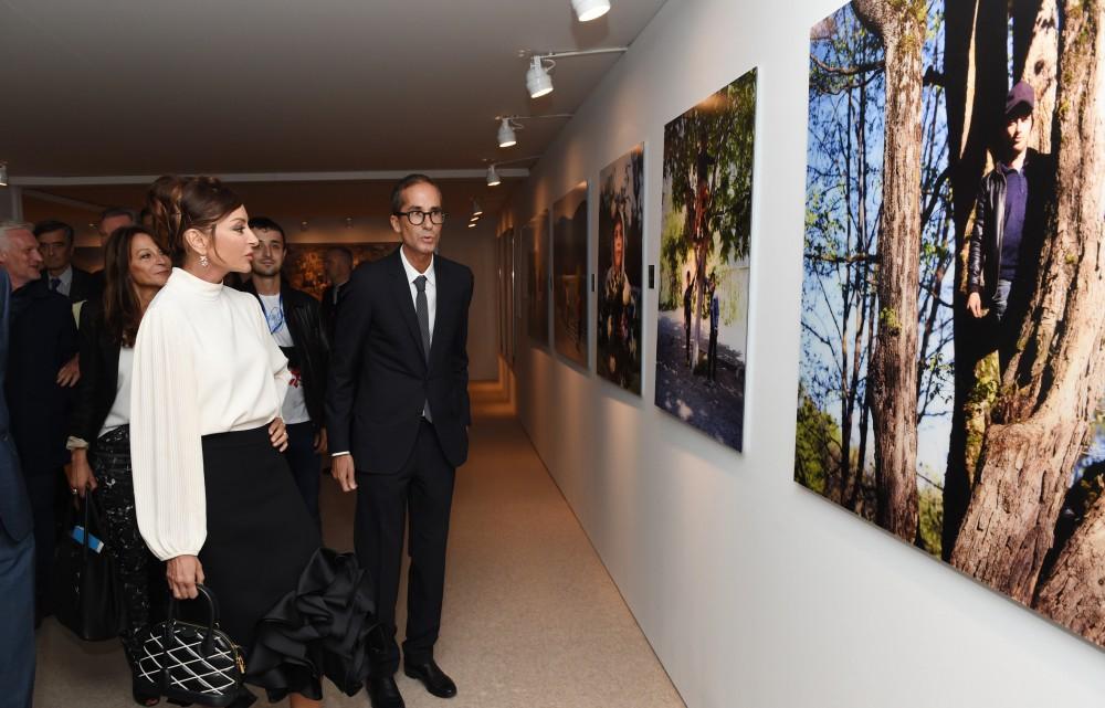 Mehriban Əliyeva “Azərbaycan şəhərciyi”ndə  -  Fotolar