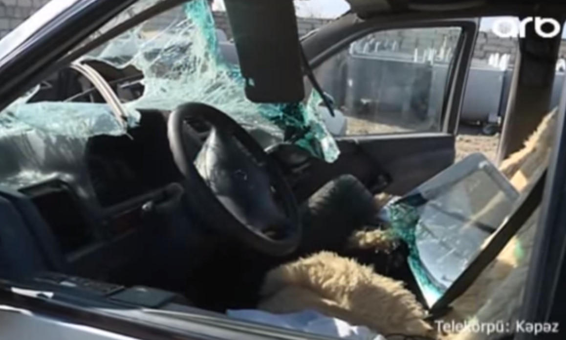 Şəmkirdə ağır yol qəzası -  1 &ouml;l&uuml;