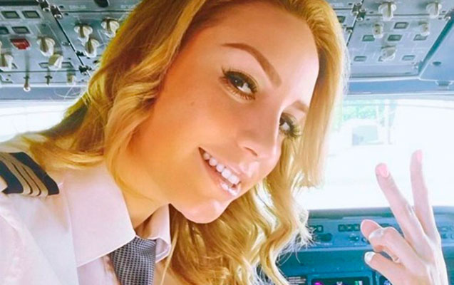 Ronaldonun qəzaya uğrayan təyyarəsinin cazibədar pilotu -  Fotolar