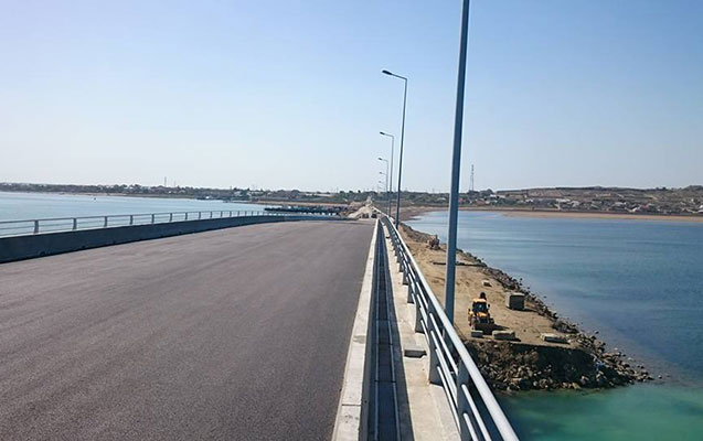 Pirallahı körpüsü hazırdır - Fotolar