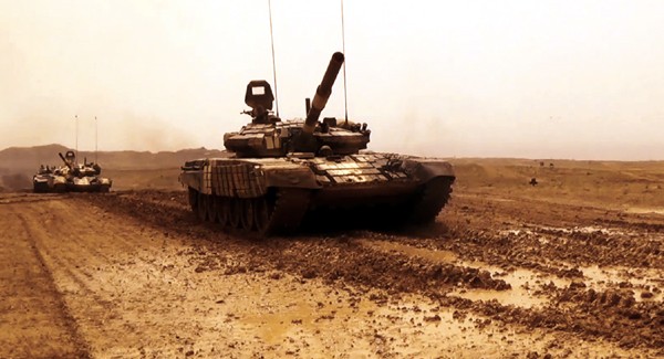 B&uuml;t&uuml;n tank b&ouml;lmələrində məşq başldı  -  Fotolar