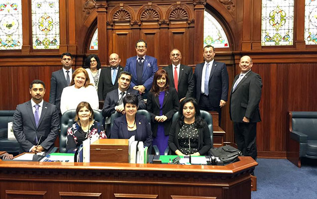 Azərbaycan deputatları Avstraliyada - Fotolar