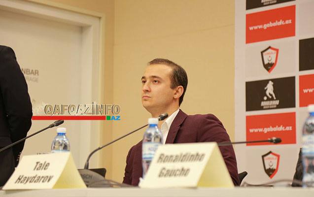 Ronaldinyo ilə Tale Heydərov bir arada -  Fotolar