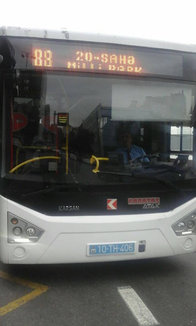 Bakının məşhur marşrutu 