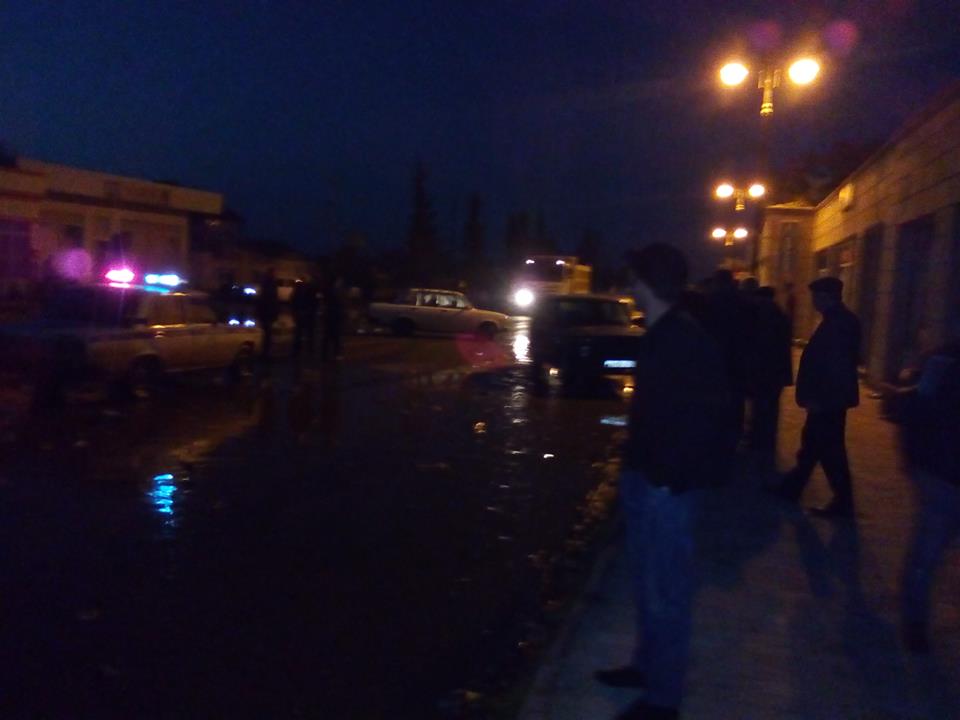 Cəlilabadda körpü uçdu  -  Bakı-Astara yolu bağlandı+Foto