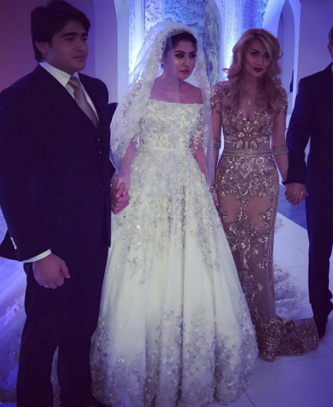 Milyarder qızına toy etdi  -  40 milyonluq gəlinlik+Foto+ Video