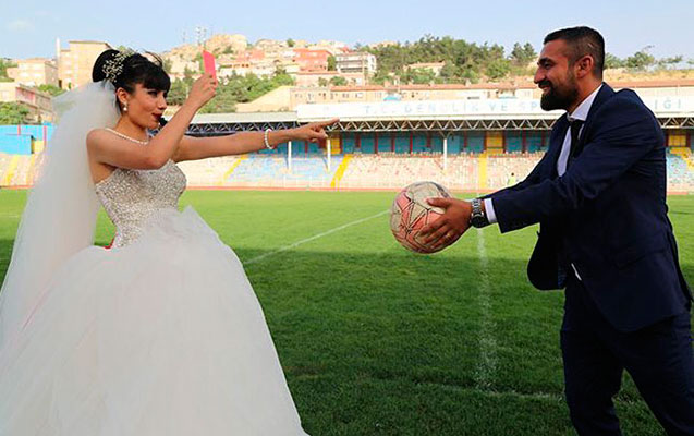 Hakimə etiraz etdi, aşiq oldu, evləndi - Fotolar