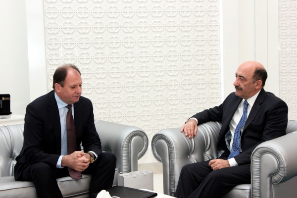 Nazir səfiri qəbul edib - Foto