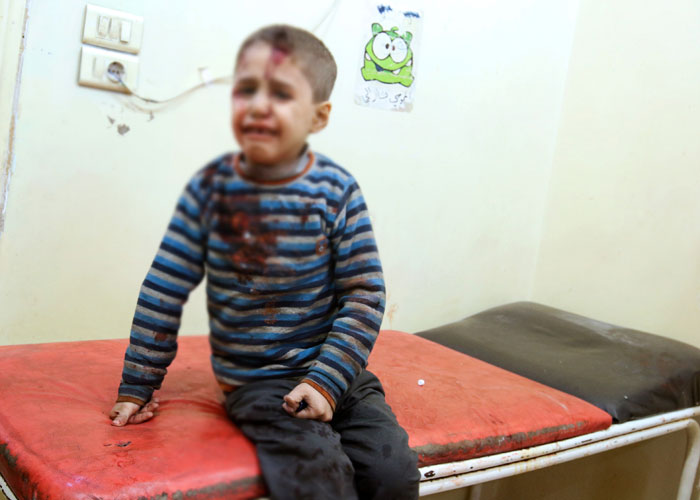 Hələbdəki sonuncu xəstəxana bombardman edildi - Dəhşətli fotolar