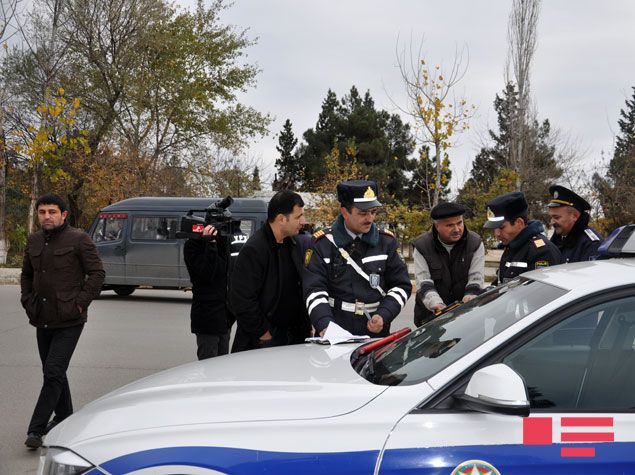 Şirvanda reyd -  48 sürücüyə qarşı inzibati cəza tətbiq olundu + Video