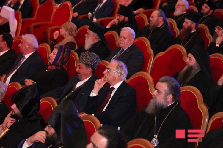 Şeyx Patriarx Kirillin 70 illik yubiley mərasimində - Fotolar