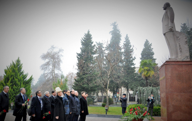 TÜRKSOY mədəniyyət nazirləri Şəkidə -  Fotolar