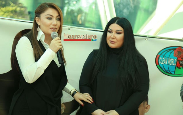 Azərbaycanda “Qadına vurma, vurul!” aksiyası -  Fotolar