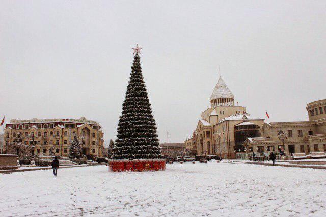 Qarabağ qar içində  -  Fotolar