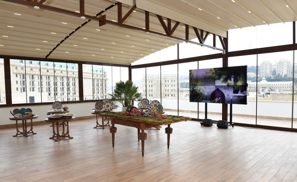 Prezidentlə xanımı 