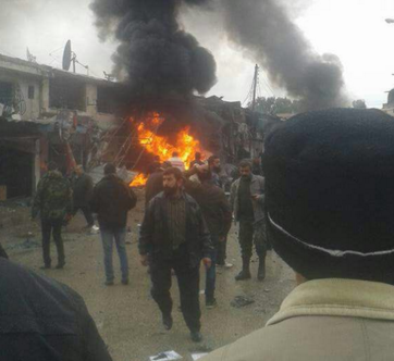 Suriyada bomba yüklü maşın partladı - 15 ölü, 45 yaralı + Fotolar + Yenilənib
