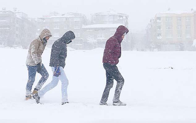 İstanbula 1 metr qar yağıb, həyat iflic olub -  Fotolar