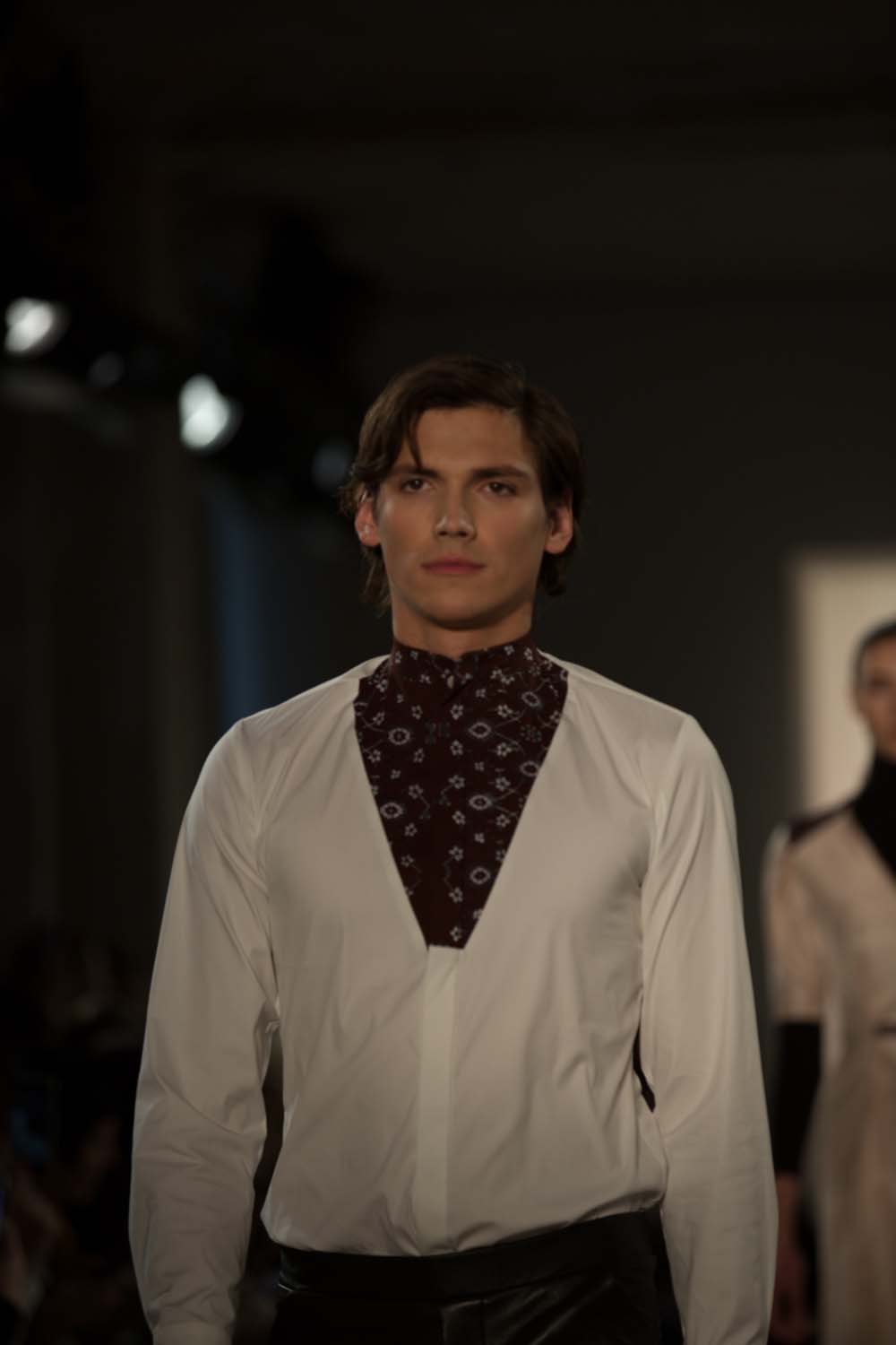 Tale Heydərov həyat yoldaşı ilə -  Berlin Moda Həftəsində