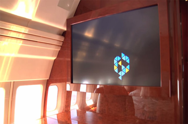 Trampın 100 milyonluq təyyarəsi -  Hamamın kranları qızıldandır + Fotolar