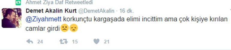 Demet də atışmanın baş verdiyi restoranda olub -  Foto